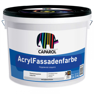 CAPAROL ACRYL FASSADENFARBE краска фасадная водоразбавляемая, матовая, база 3 (9,4л)
