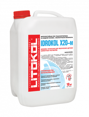 Litokol Idrokol X20-M / Литокол добавка латексная для увеличения адгезии