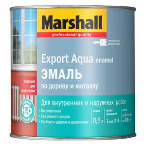 Marshall Export Aqua / Маршал Экспорт Аква универсальная эмаль на водной основе глянцевая