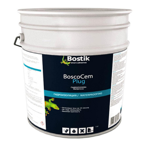 Bostik Bosco Cem Plug / Бостик быстро твердеющая гидро пломба для ликвидации протечек