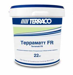 Terraco Terramatt FR / Террако Террамат краска негорючая для внутренних работ