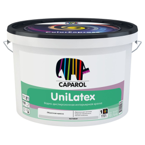 Caparol UniLatex / Капарол Унилатекс краска интерьерная экологичная