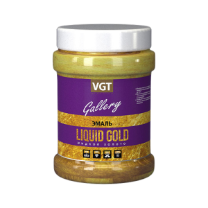 VGT ВД-АК-1179 LIQUID GOLD эмаль универсальная перламутровая, жидкое золото (0,23кг)