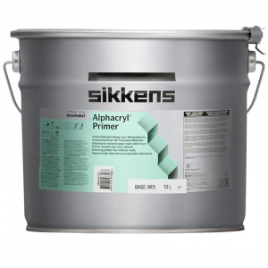 SIKKENS ALPHACRYL PRIMER краска-грунт изолирующая для блокировки старых пятен, база N00 (4,65л)