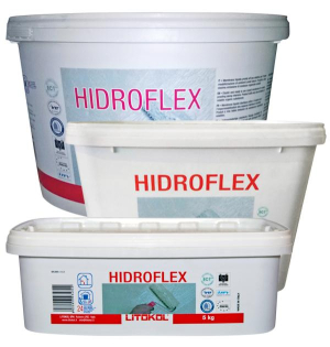 LITOKOL HIDROFLEX состав гидроизоляционный однокомпонентный, обмазочный, зеленый (5кг)