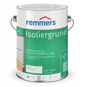 REMMERS ISOLIERGRUND грунт изолирующий, укрывной на водной основе, матовый, белый RAL 9016 (0,75л)