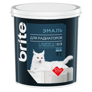 Brite / Брайт эмаль термостойкая для радиаторов на основе тефлона