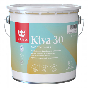 Tikkurila Kiva 30 / Тиккурила Кива лак для мебели полуматовый