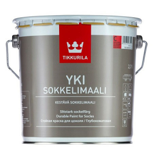 Tikkurila Yki / Тиккурила Юки щелочностойкая краска для цоколя
