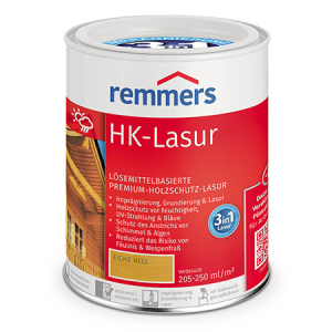 REMMERS HK-LASUR лазурь премиум-класса на растворителе с повышенной защитой, белый (0,75л)