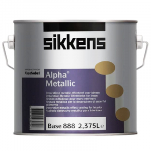 SIKKENS ALPHA METALLIC краска декоративная для стен с металическим эффектом, база 888 (0,95л)