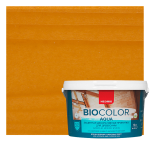 NEOMID BIO COLOR AQUA защитная декоративная пропитка на акриловой основе, светлый дуб (2,3л)