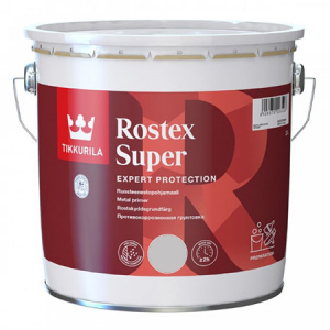 Tikkurila Rostex Super / Тиккурила Ростекс Супер грунт антикоррозийный   