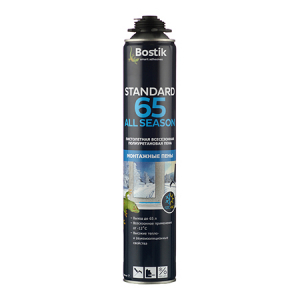 Bostik / Бостик Standart All seasons 65 пена пистолетная полиуретановая