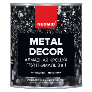 Neomid / Неомид грунт-эмаль 3 в 1 по ржавчине с эффектом алмазной крошки