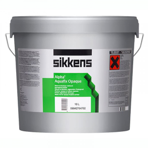 SIKKENS ALPHA AQUAFIX OPAQUE грунт пигментированный для наружных и внутренних работ, матовый (10л)
