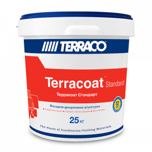 Terraco Standart / Террако Стандарт среднетекстурная эластичная декоративная штукатурка