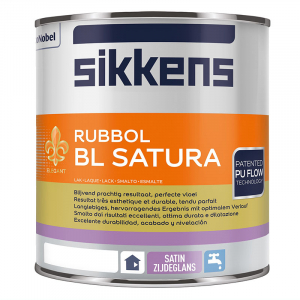 SIKKENS RUBBOL BL SATURA краска универсальная, алкидно уретановая, полуматовая, база W05 (1л)