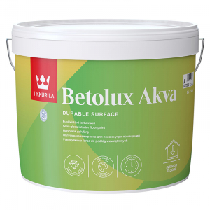 Tikkurila Betolux Akva / Тиккурила Бетолюкс Аква водорастворимая краска для пола