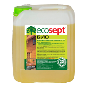 Ecosept Био Антисептик для древесины с защитой от биопоражений