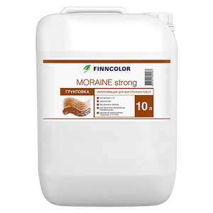 FINNCOLOR MORAINE STRONG грунтовка укрепляющая, концентрированная 1:3 (10л)