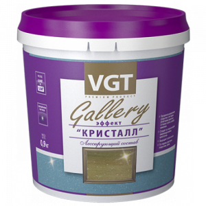 VGT GALLERY / ВГТ КРИСТАЛЛ лессирующий состав для декоративных штукатурок