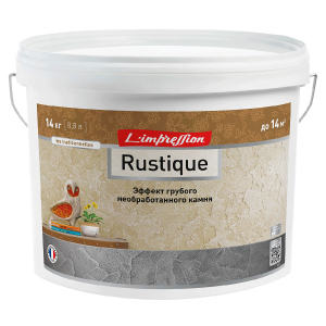Limpression Rustique / Лимпрессион Рустик покрытие структурное с эффектом грубого камня