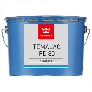 Tikkurila Temalac FD 80 / Тиккурила Темалак ФД 80 краска алкидная глянцевая однокомпонентная