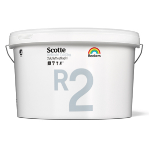 Beckers Scotte R2 Takfarg / Беккерс Скотти Р2 Такфарг глубокоматовая краска для потолка