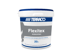 Terraco Flexitex / Террако Флекситекс акриловое текстурное покрытие