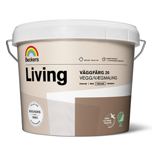 Beckers Living Vaggfarg 20 / Беккерс Ливинг Ваггфарг полуматовая краска для стен и потолков