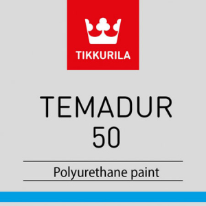 TIKKURILA (INDUSTRIAL) ТЕМАДУР 50 TСL краска полиуретановая (2,25л)