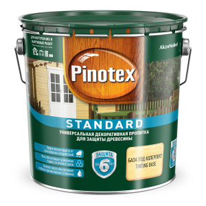 Pinotex Standard / Пинотекс Стандарт декоративная пропитка для внутренних и наружных работ