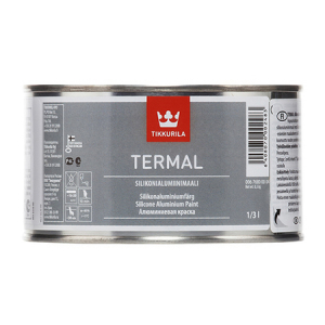 Tikkurila Термаль / Termal краска термостойкая, алюминиевая