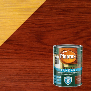 Pinotex Standard / Пинотекс Стандарт декоративная пропитка для внутренних и наружных работ   