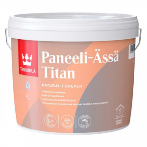 Tikkurila Paneeli Assa Titan / Тиккурила Панели Ясся Титан лак для стен акриловый