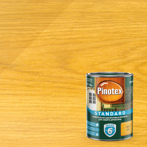 Pinotex Standard / Пинотекс Стандарт декоративная пропитка для внутренних и наружных работ   