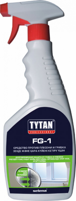 TYTAN PROFESSIONAL FG-1 средство без хлора против плесени и грибка (500мл)