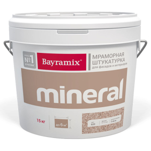 BAYRAMIX MINERAL штукатурка мраморная для вн/нар, 414 (15кг)