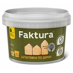 Faktura / Фактура акриловая шпатлевка для дерева при наружных и внутренних работах   
