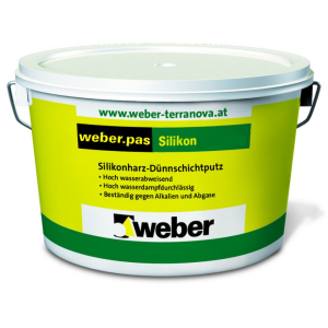 WEBER TON MICRO V  краска силиконовая для мин.фасадов и штукатурок (25кг)