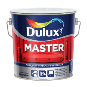 Алкидная краска универсальная Dulux Master 90 | Дюлакс Мастер 90 глянцевая