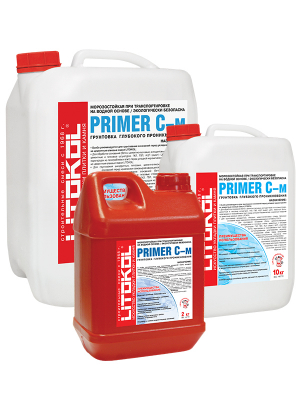 LITOKOL PRIMER С-M грунтовка глубокого проникновения для внутренних работ (10кг)