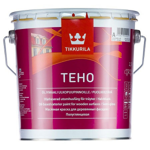Tikkurila Teho / Тиккурила Техо краска масляная для деревянных фасадов