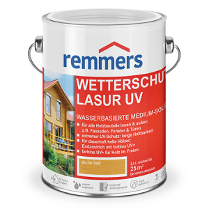 REMMERS WETTERSCHUTZ-LASUR UV лазурь для древесины на водной основе, бесцветная (20л)
