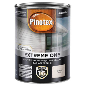 Pinotex Extreme ONE / Пинотекс Экстрим сверхпрочная защитная краска для древесины   