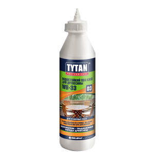 TYTAN PROFESSIONAL WB 33 D3 клей ПВА для древесины, водостойкий, белый (750гр)