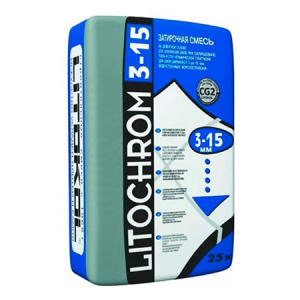 Litokol Litochrom / Литокол смесь 3-15 затирочная для плитки