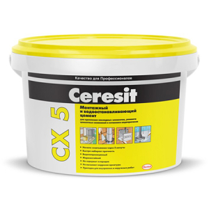 CERESIT CX 5 цемент быстросхватывающийся монтажный, водоостанавливающий (25кг)