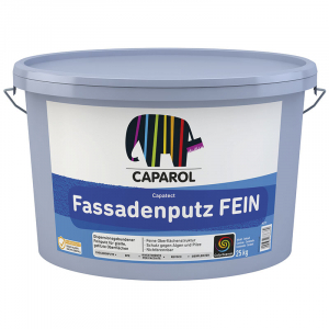 Caparol Capatect Fassadenputz FEIN / Капарол штукатурка декоративная мелкозернистая